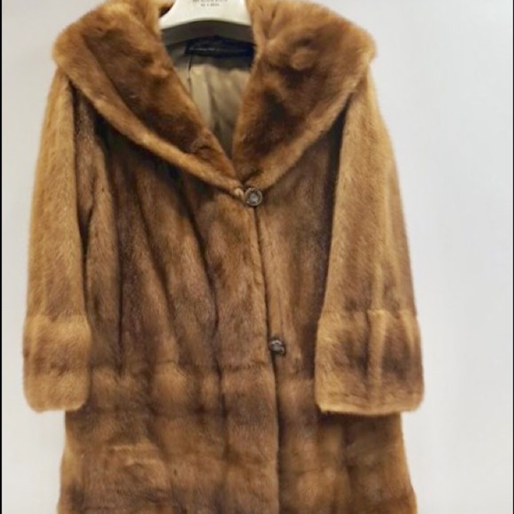Natural Mink Stroller Coats